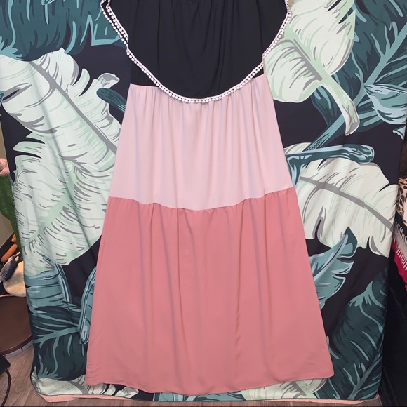 Egy California Women’s Plus Size Boho Bohemian Multi-Color Maxi Dress Size 3XL - Picture 5 of 10